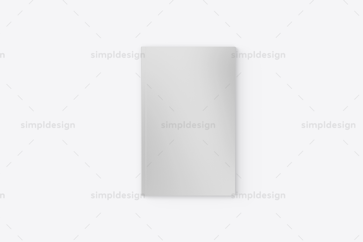 C-Format Softcover Book Mockup, a Books & Magazine Mockup by SimplDesign (Photo 2 of 13)
