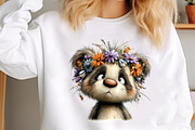 Whimsical Easter Panda Clipart, an Illustration by designcity5 (Thumbnail 5 of 5)