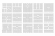 15 Instagram Mood Board Templates V3, a Social Media Template by Creativetacos (Thumbnail 4 of 4)