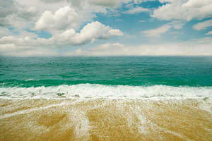 Beach, sea, ocean, tropical travel, a Nature Photo by hitdelight