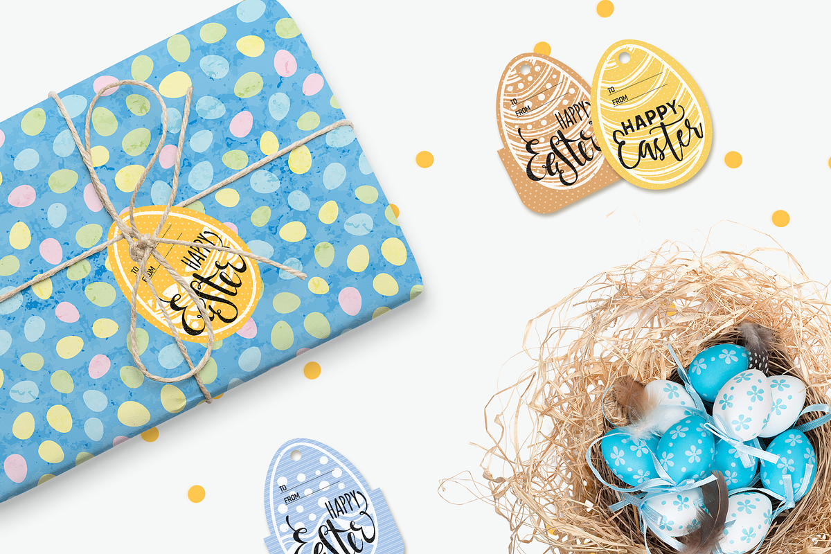 Easter tags collection, a Card Template by ekmelica (Photo 2 of 4)