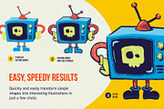 VOLT - Vector Brushes for Affinity, a Brush Add-On by Green Room Media (Thumbnail 2 of 18)