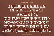 Verhole - Serif Slab Font, a Serif Font by Flawless And Co (Thumbnail 10 of 10)