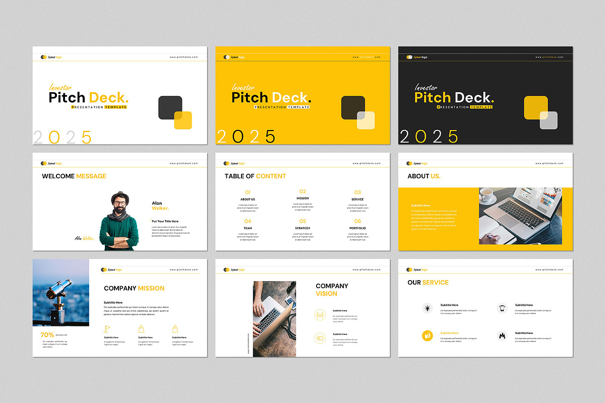 Investor Pitch-Deck Presentation, a Presentation Template by CreativeSlides (Photo 2 of 5)