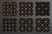 Skull & Roses: patterns, frames, a Pattern Graphic by ClipartMuchLove (Thumbnail 2 of 8)