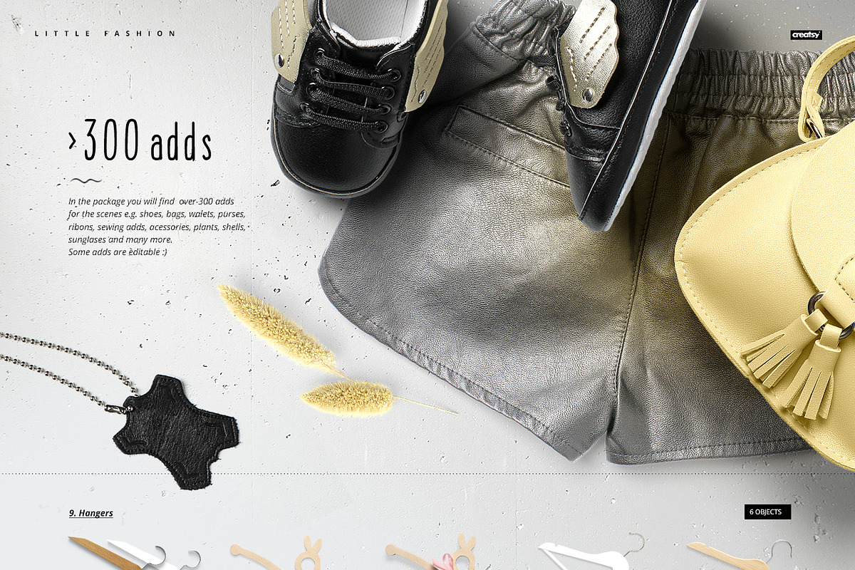 Little Fashion Apparel Mockup Bundle, a Hoody Mockup by creatsy5 (Photo 7 of 15)