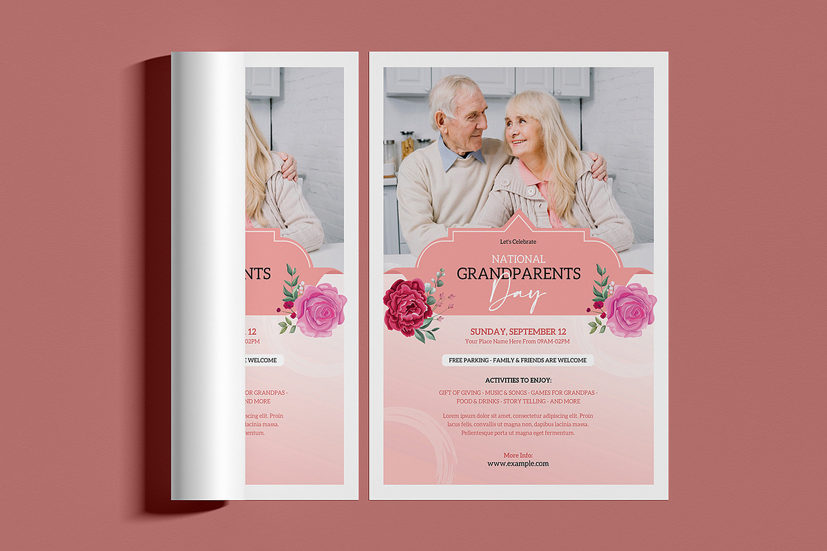 Grandparents Day Flyer preview 2