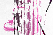 Runny Ink Brushes for Illustrator, a Brush Add-On by Mazheika Store (Thumbnail 4 of 7)