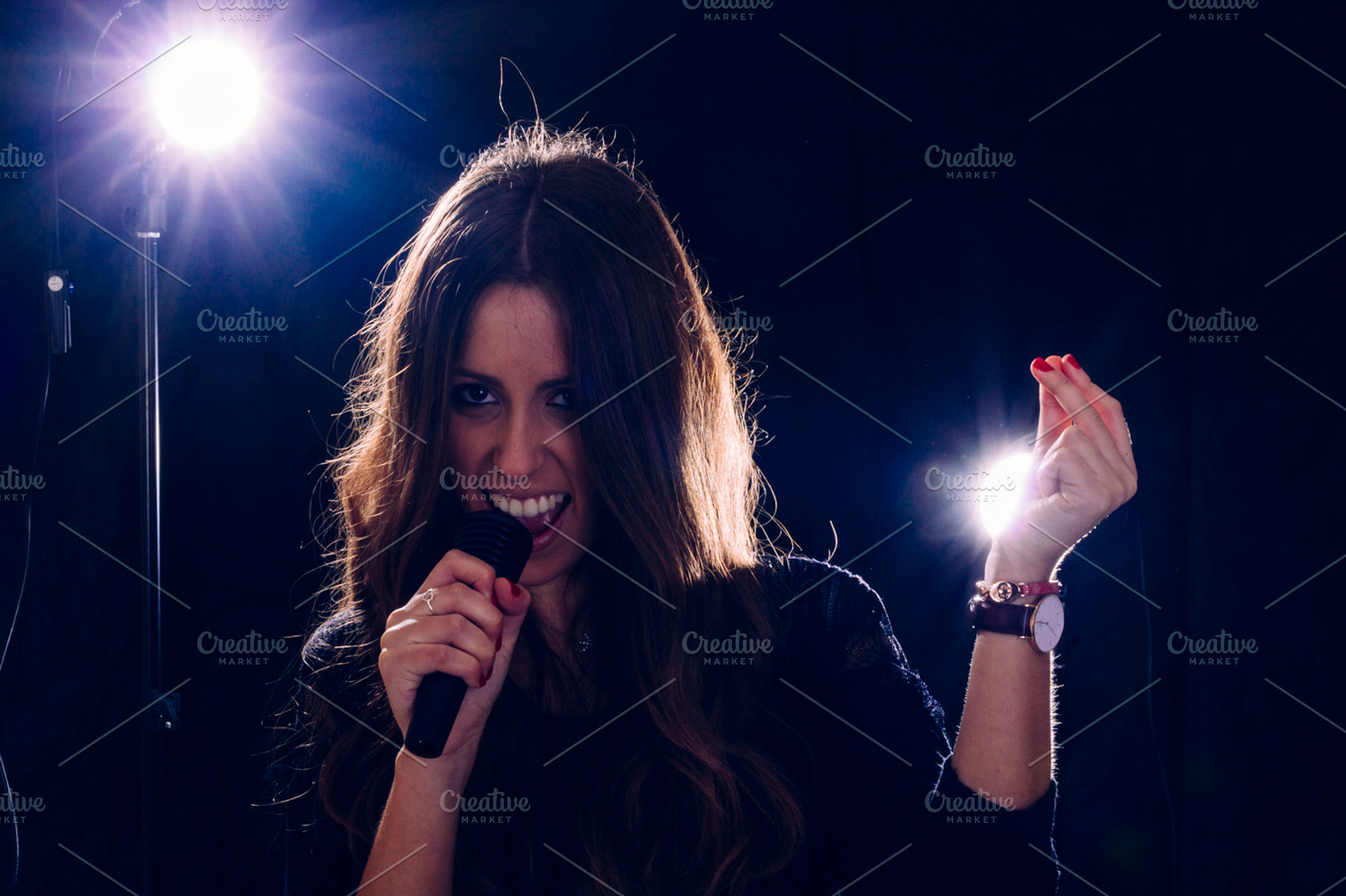 Rockstar girl containing music, rock, and rockstar, a Person Photo by Carlos Die Banyuls