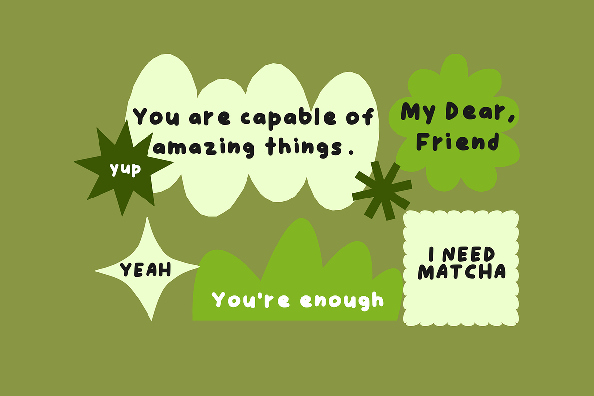 matcha please font duo, a Handwritten Font by Ashiya Pixel (Photo 10 of 17)