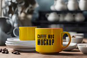 Coffee Mug Mockup, a Cups & Container Mockup by 3djagan (Thumbnail 4 of 4)
