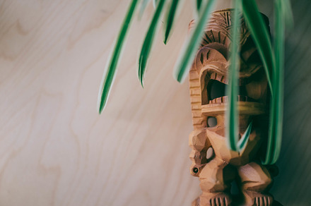 Hawaiian Tiki, an Arts & Entertainment Photo by HipFonts