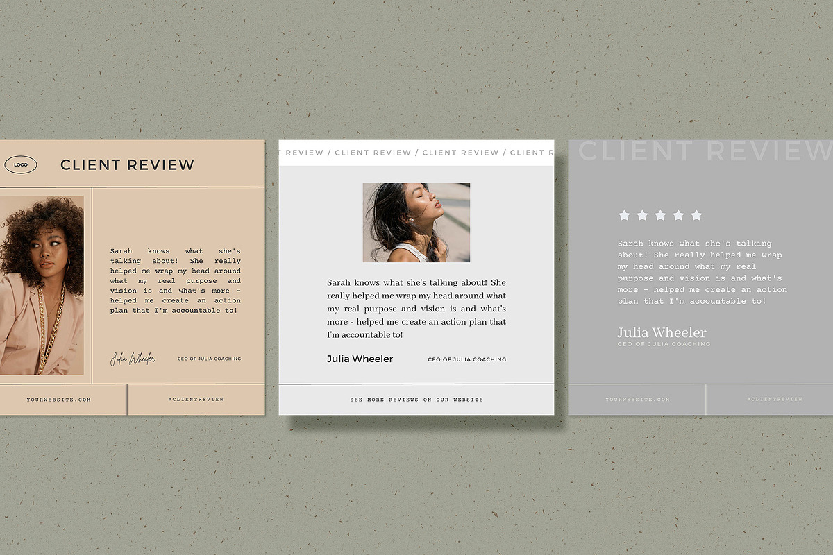 Elegant Coaching Social Media Kit, a Social Media Template by AndrewPixel (Photo 15 of 31)