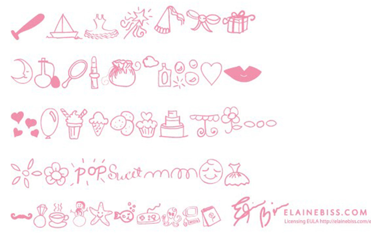 Kiddie Things Dingbats preview 5