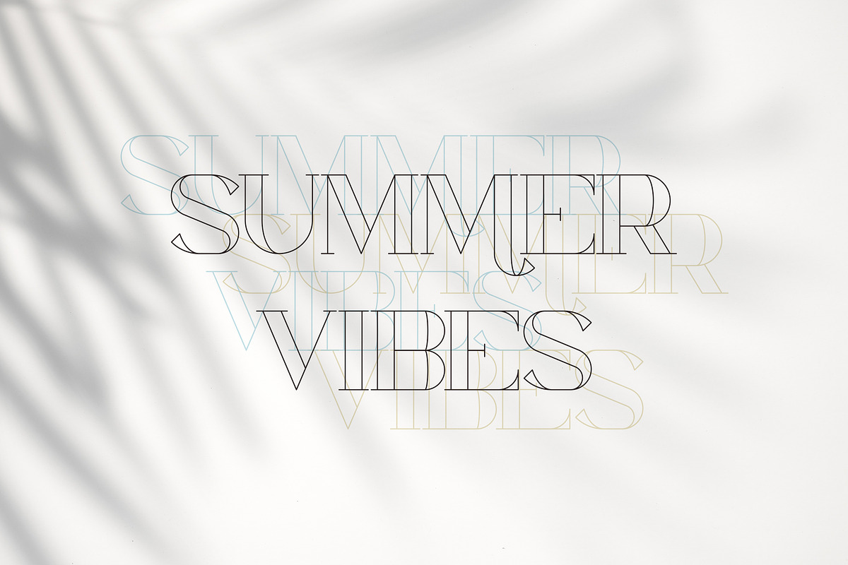 Chalga Outline - Serif Typeface, a Serif Font by VP Fonts (Photo 5 of 10)