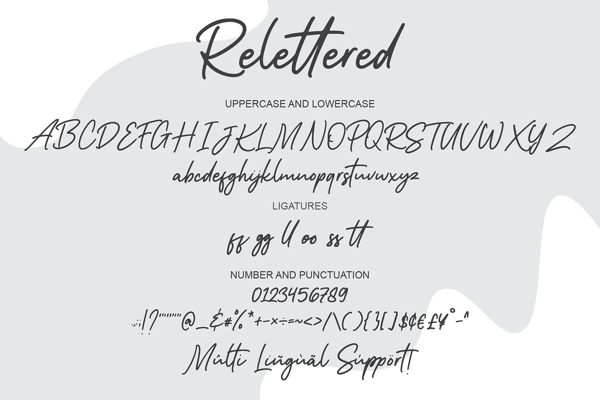 Relettered | Handwritten font, a Script Font by alphArtype (Photo 4 of 5)
