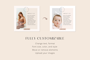 Doula Instagram Template CANVA