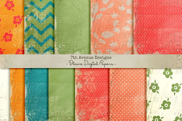 Blaire Digital Papers preview 2