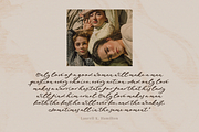 Just Quoting | A Script Font, a Script Font by Colllab Studio (Thumbnail 20 of 24)