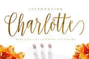 Charlotte Script, a Script Font by Genesis Lab (Thumbnail 1 of 6)
