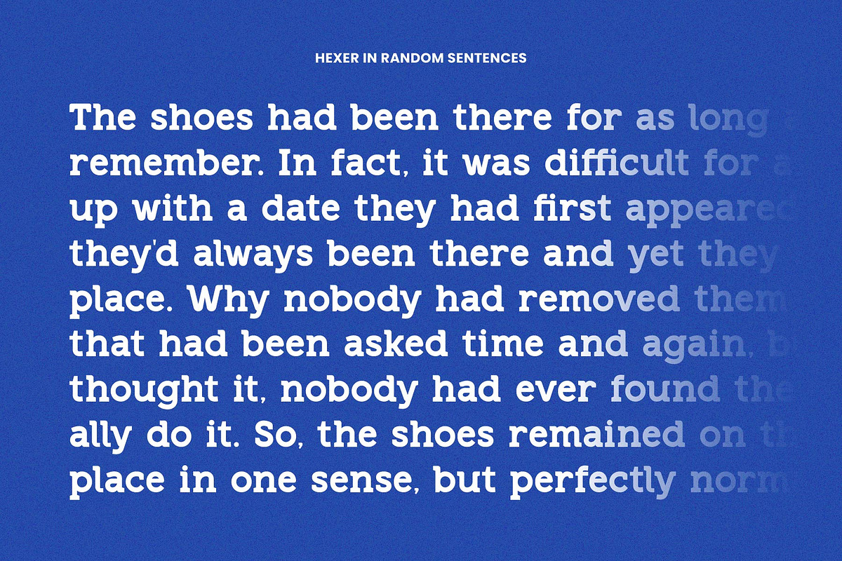 Hexer - Modern Slab Serif, a Slab Serif Font by Variatype (Photo 7 of 10)