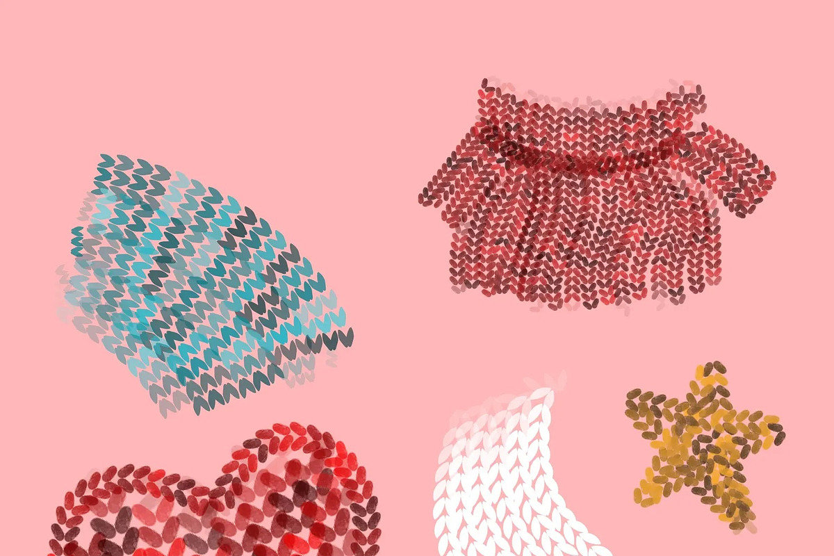 Knit Brushes for Procreate, a Brush Add-On by vurdembrushes (Photo 4 of 4)