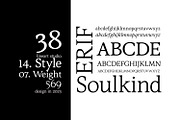 Sibre, a Serif Font by Ridha-38.lineart (Thumbnail 2 of 11)