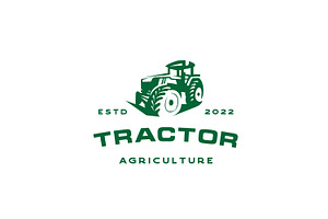 Tractor Farm Agriculture Logo, a Branding & Logo Template by Weasley99Store