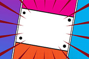 48 Vector Comic Background Bundle, a Background Graphic by MRI STUDIO (Thumbnail 6 of 18)