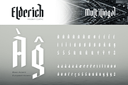Elderich, a Blackletter Font by kerismaker (Thumbnail 7 of 12)