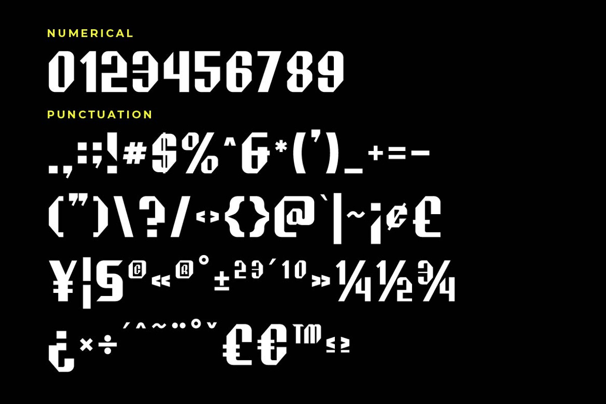 Crone Sport – Powerful Sports Font, a Sans Serif Font by Artiveko (Photo 7 of 8)