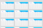 Calendar 2025 Infographics Template, a Presentation Template by Abert (Thumbnail 6 of 12)