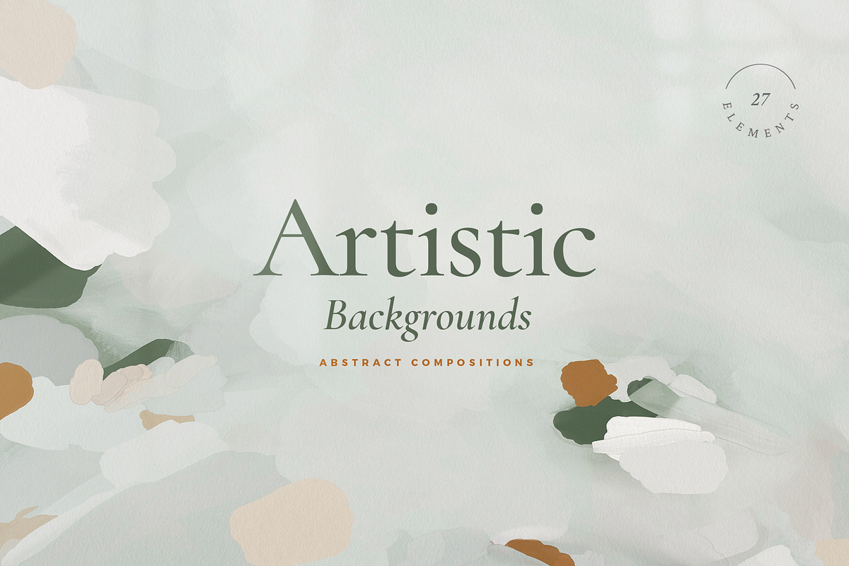 Artistic Abstract Backgrounds, a Texture Graphic by Basia Stryjecka (Photo 1 of 14)