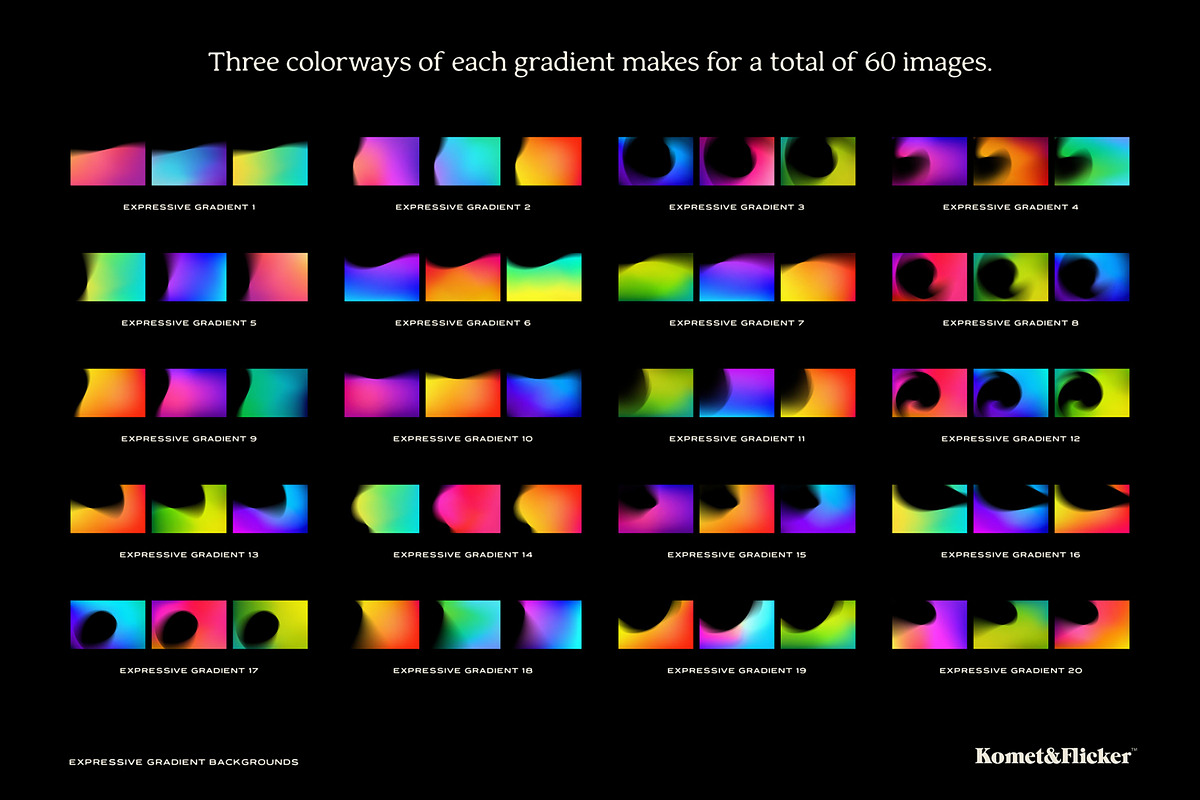 Expressive Gradients, a Texture Graphic by Komet & Flicker (Photo 15 of 15)