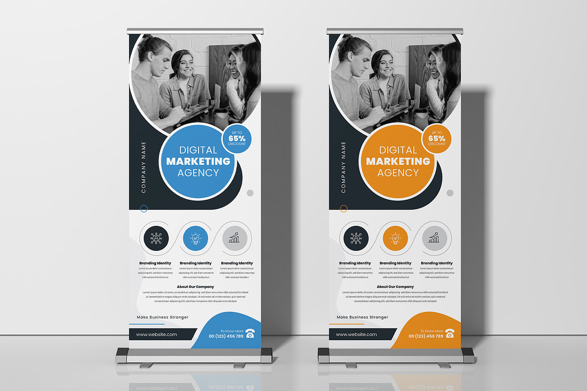 Business Roll-up, a Flyer Template by Pixelpick (Photo 1 of 2)