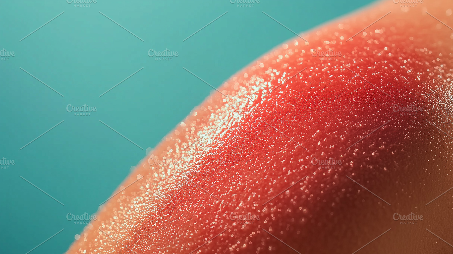 Extreme close up of sunburned skin, a Health & Medical Photo by MistyDay