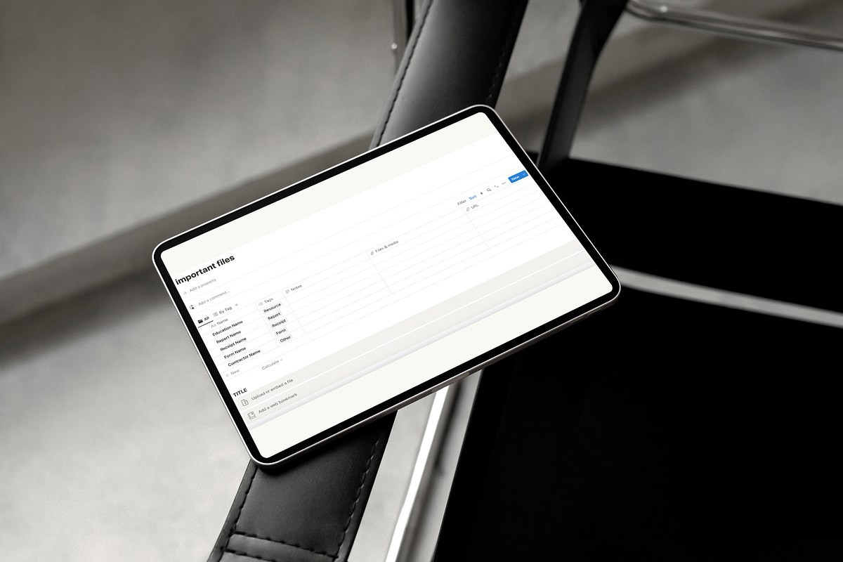 Finance Tracker for Notion preview 4