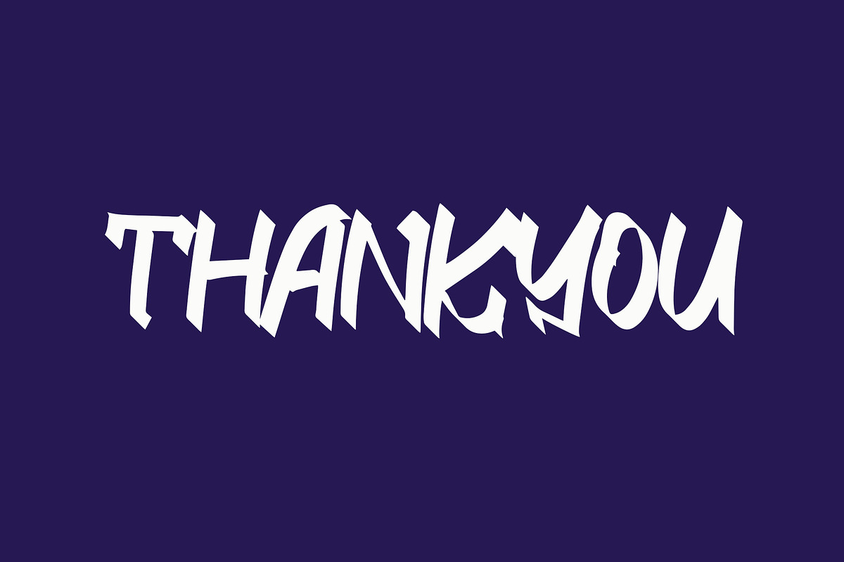 QUICKER Bold Brush Font, a Handwritten Font by NTC Graphic (Photo 8 of 8)