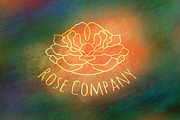 50 Rose Flowers: Logo Bundle, an Icon by Daria Volyanskaya (Thumbnail 4 of 5)