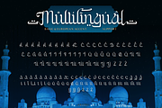 Mushafa, a Script Font by Burntilldead (Thumbnail 9 of 10)