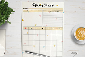 Monthly / Weekly Planner