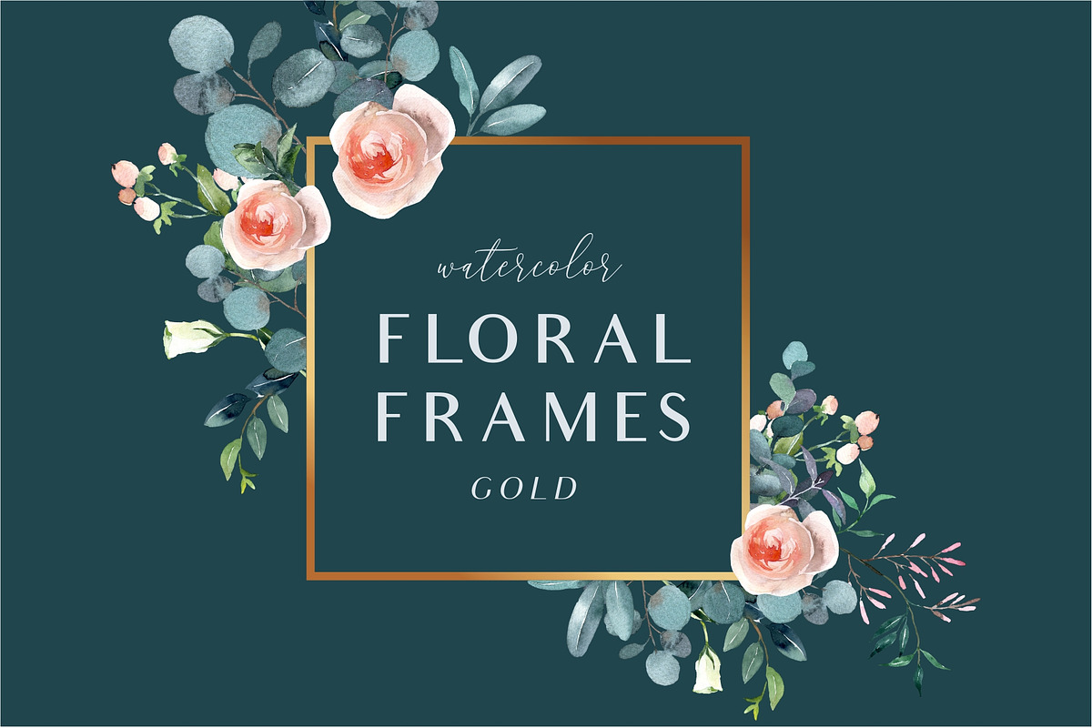 SALE! Summer garden - floral graphic, an Illustration by Youksy (Photo 3 of 24)