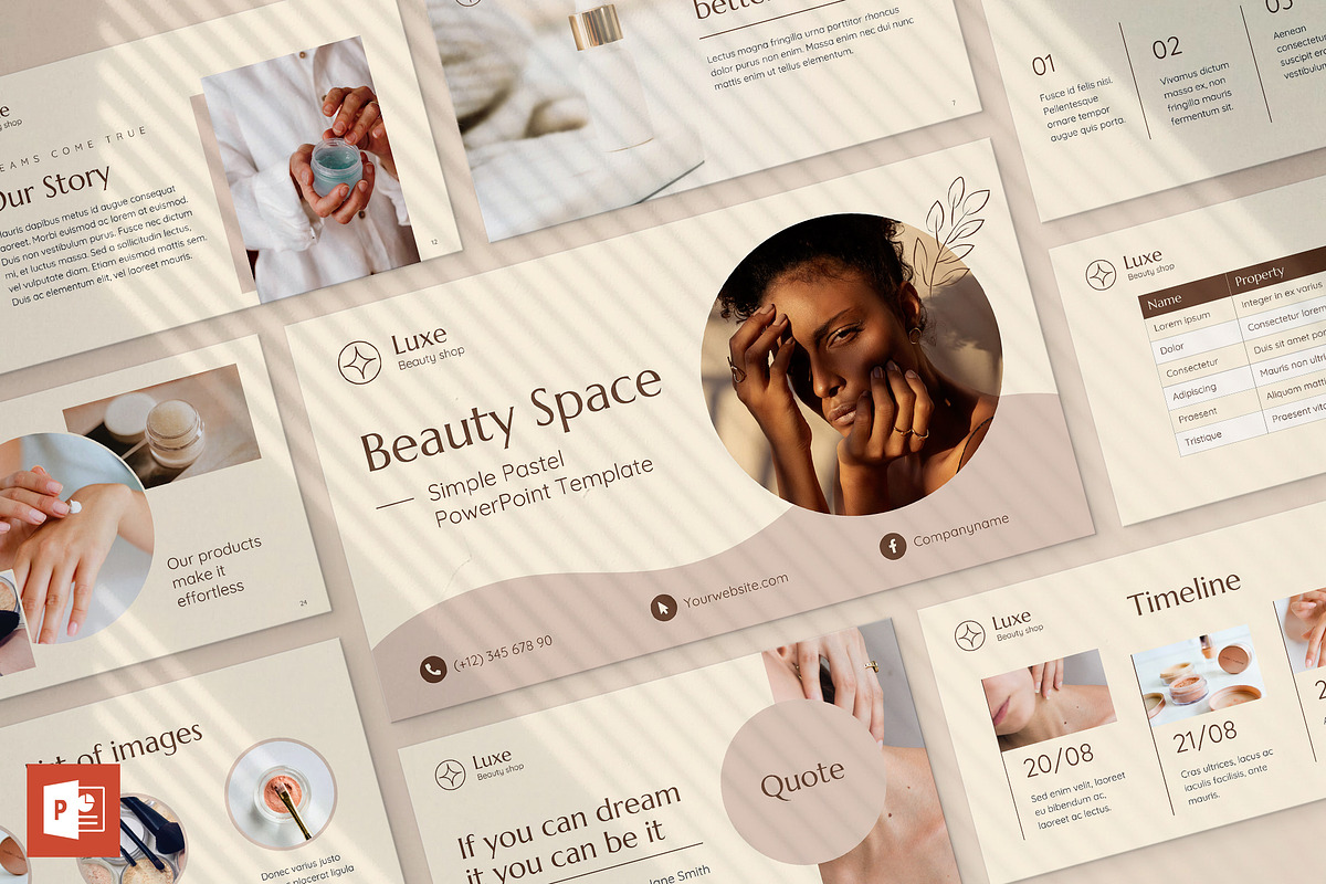 Presentation Simple Pastel, a Presentation Template by TemplatesNow! (Photo 1 of 14)