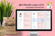 Modern CV Bundle / Resume - Lucy, a Resume Template by Templates Design Co. (Thumbnail 10 of 17)