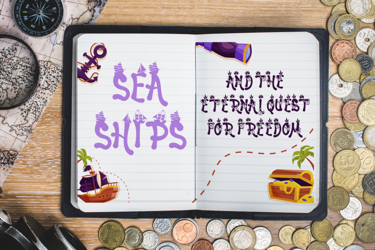 Sailing Scribe - Pirate Font, a Font by PutraCetol Studio (Photo 5 of 11)