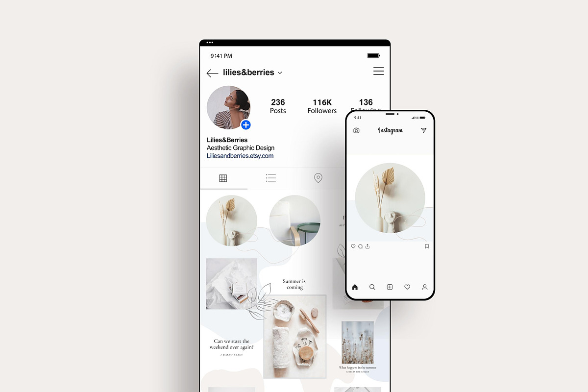 Canva Instagram Puzzle template, a Social Media Template by ...