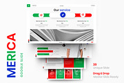 Merica - Business Google Slide, a Presentation Template by Dens Creative Studio (Thumbnail 1 of 6)