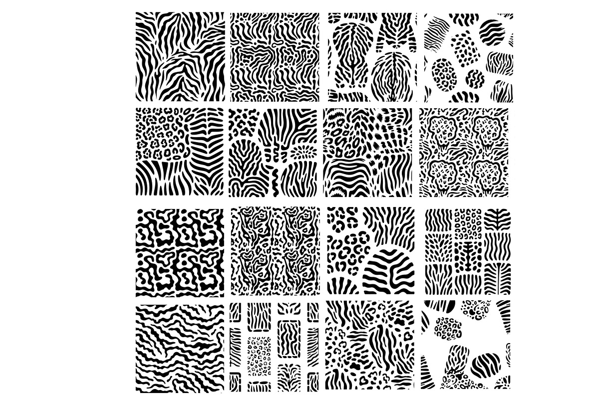 41 svg items Handdrawn Fur patterns, a Pattern Graphic by SketchArtStudio (Photo 2 of 3)