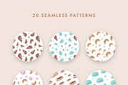 Watercolor Pastry Patterns, a Pattern Graphic by Spirit of Colors (Thumbnail 10 of 10)