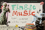 Desire Press - Zine Display Font, a Handwritten Font by Sloulyfe (Thumbnail 9 of 9)